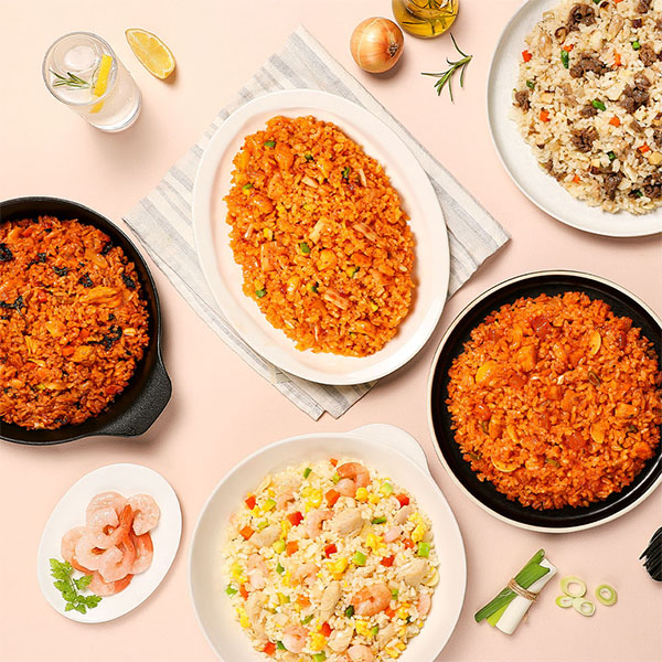 [허닭] 닭가슴살 곤약 볶음밥