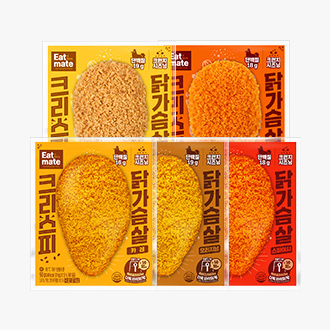 [잇메이트] 크리스피 닭가슴살 5+5 & 15+15