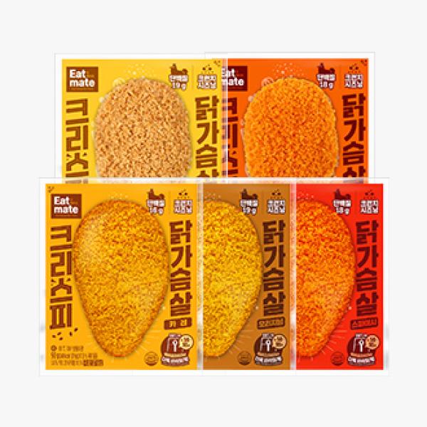 [잇메이트] 크리스피 닭가슴살 5+5 & 15+15