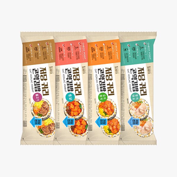 [1am] 저당 귀리 곤약김밥 3+3 & 6+6