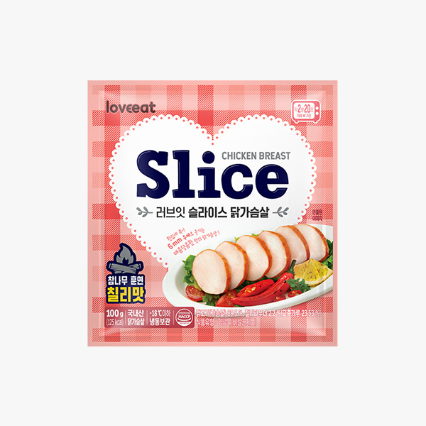 [러브잇] 슬라이스 닭가슴살 5+5 & 15+15