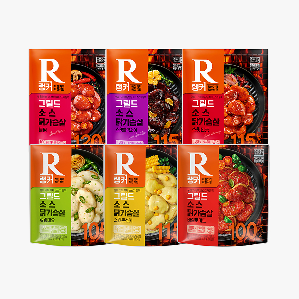 [랭커] 그릴드 소스 닭가슴살 6+6 & 12+12