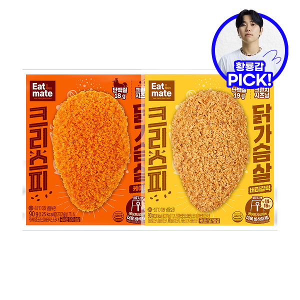 【황룡갑 PICK】 [잇메이트] 크리스피 닭가슴살 최대 61%할인