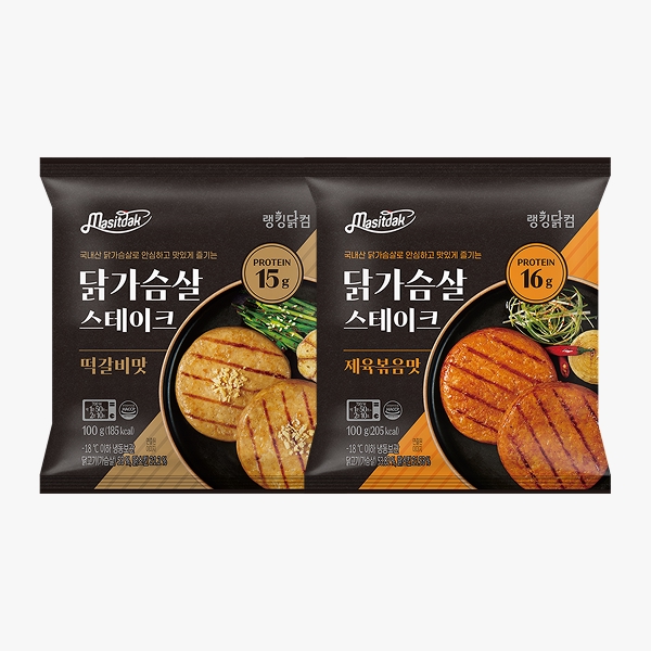 [맛있닭] NEW 닭가슴살 스테이크 10+10 & 15+15