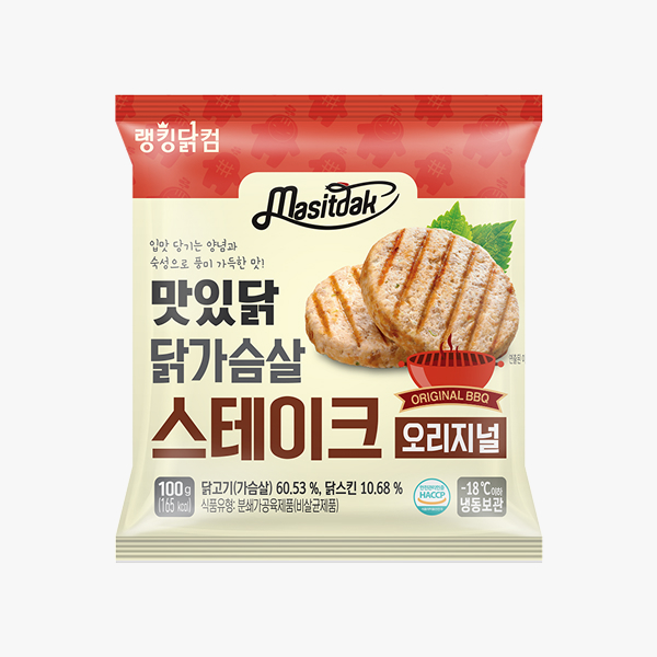 맛있닭 닭가슴살 스테이크 100g~120g