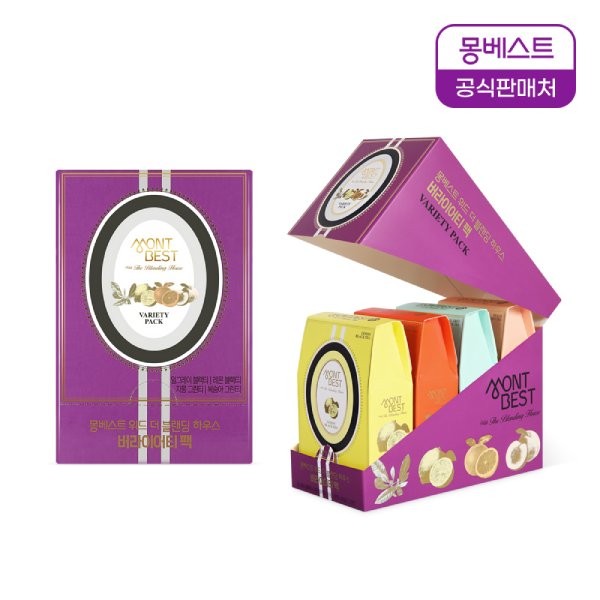 [몽베스트] 위드 더 블랜딩 하우스 티 & 콤부차 12종 6~50g