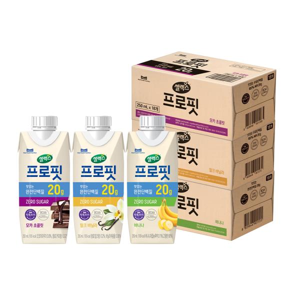 [셀렉스] 프로핏 완전단백질 드링크 250ml