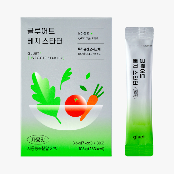 [글루어트] 베지 스타터 식이섬유 유산균