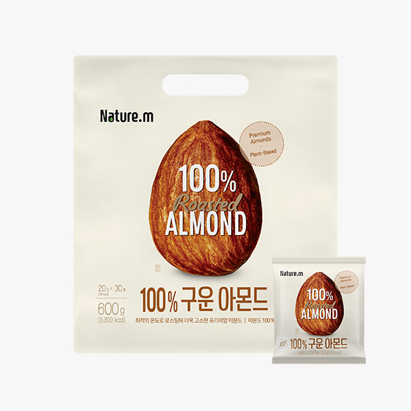[네이처엠] 순도 100% 구운 아몬드