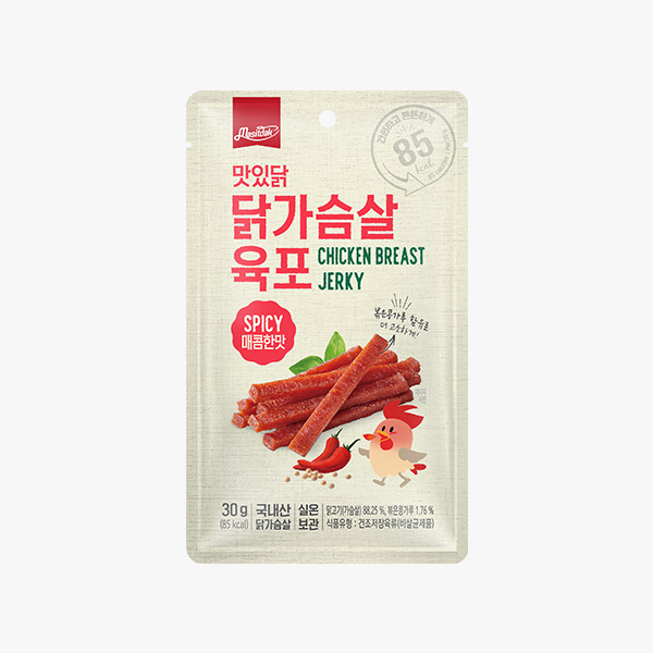맛있닭 닭가슴살 육포 매콤맛 30g