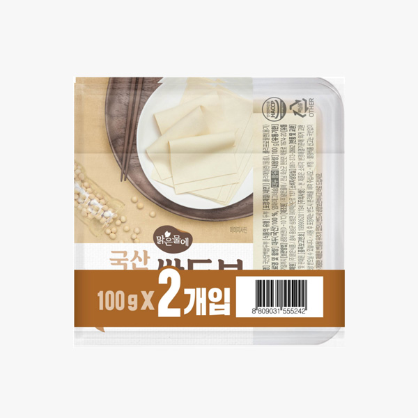 [맑은물에] 면두부&쌈두부