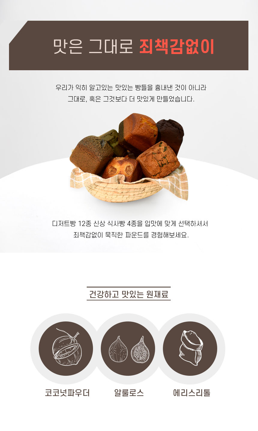 랭킹닭컴 파라디소 칸초네 저탄수 파운드케이크 호두 200g X 1팩