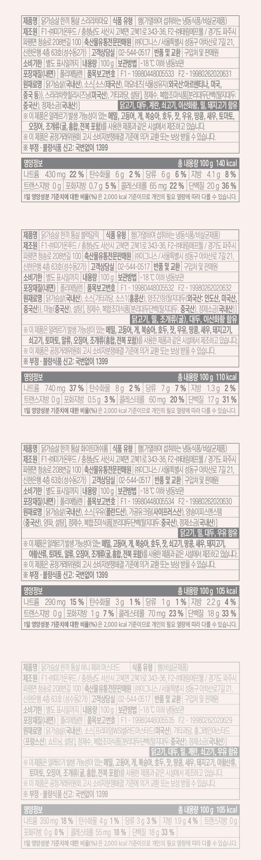 한끼통살